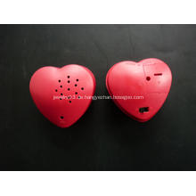 Herzform Voice Recorder, beschreibbare Herz Halskette